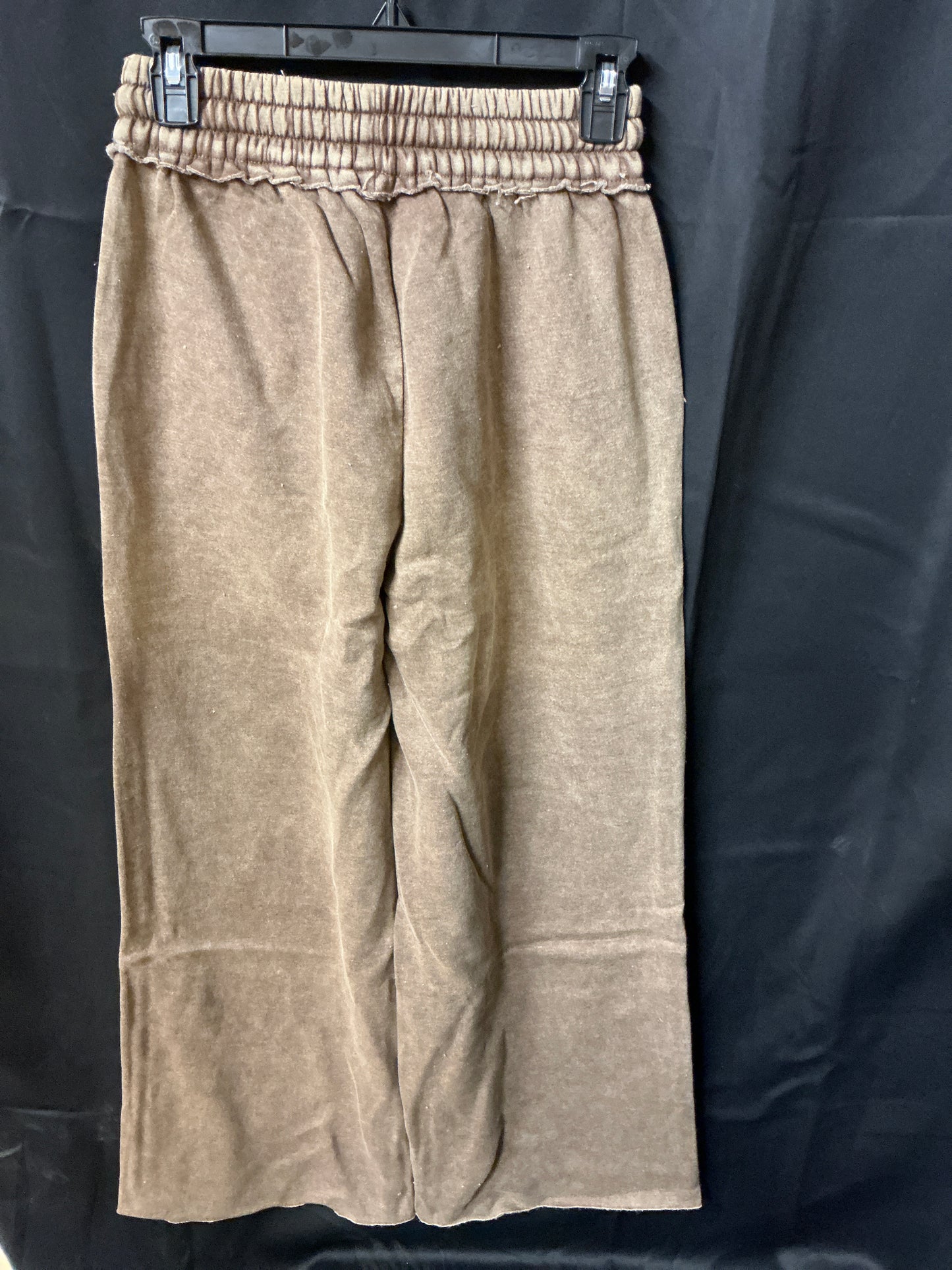 Wide Leg Sweatpants with Pockets - Mocha