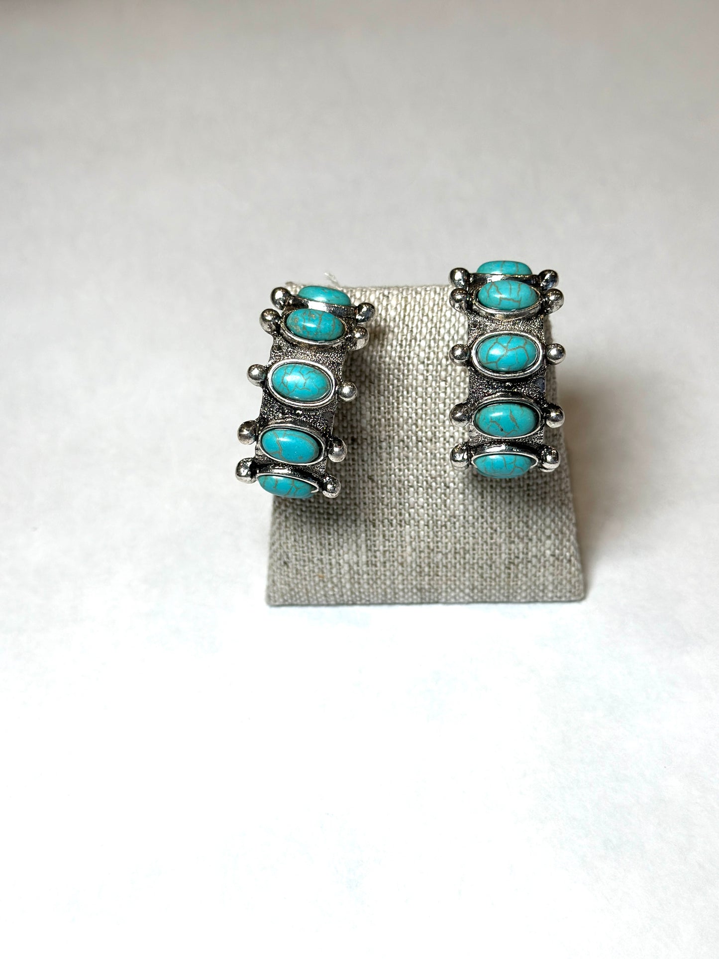 Western turquoise earrings
