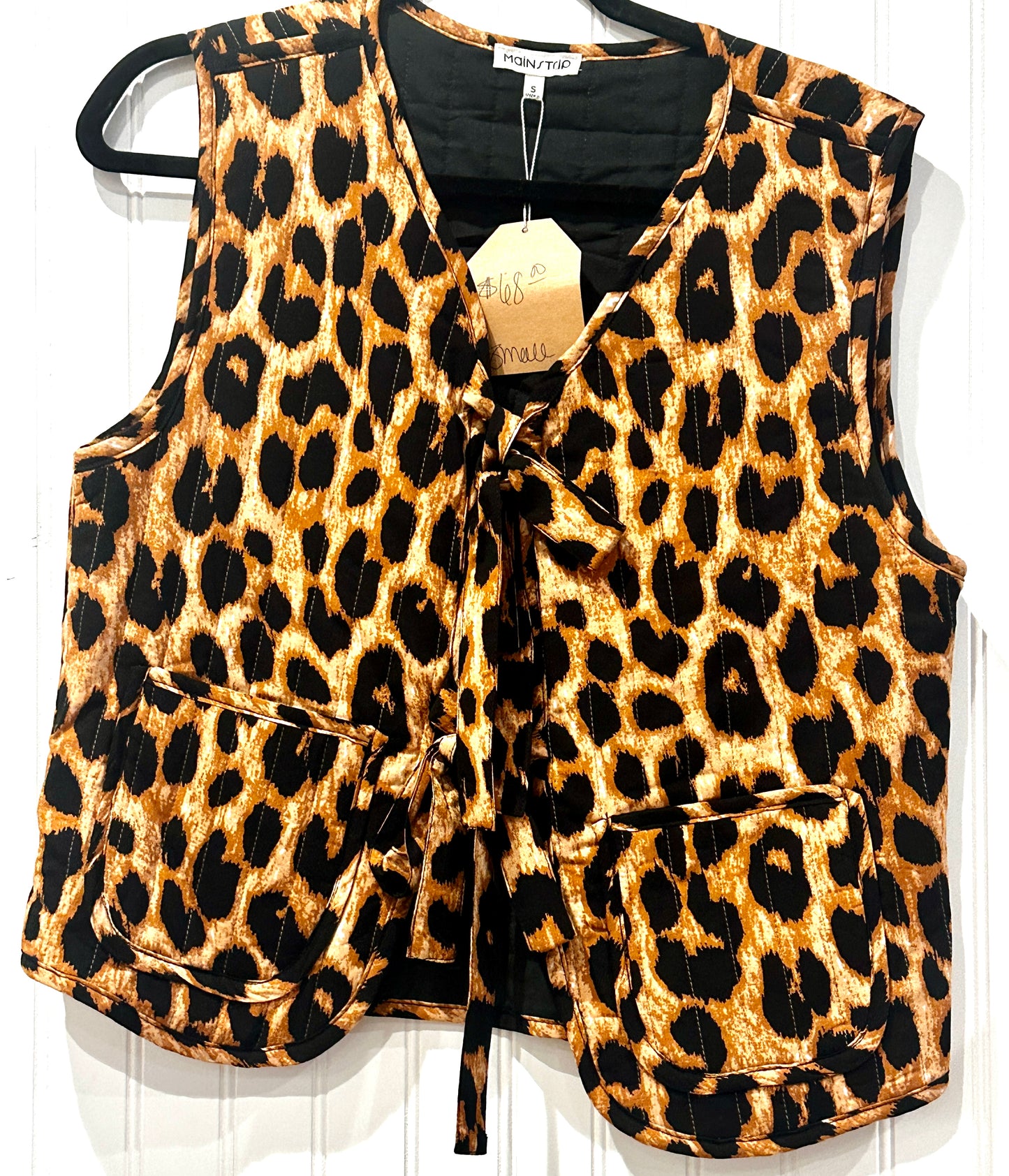 Leopard Vest