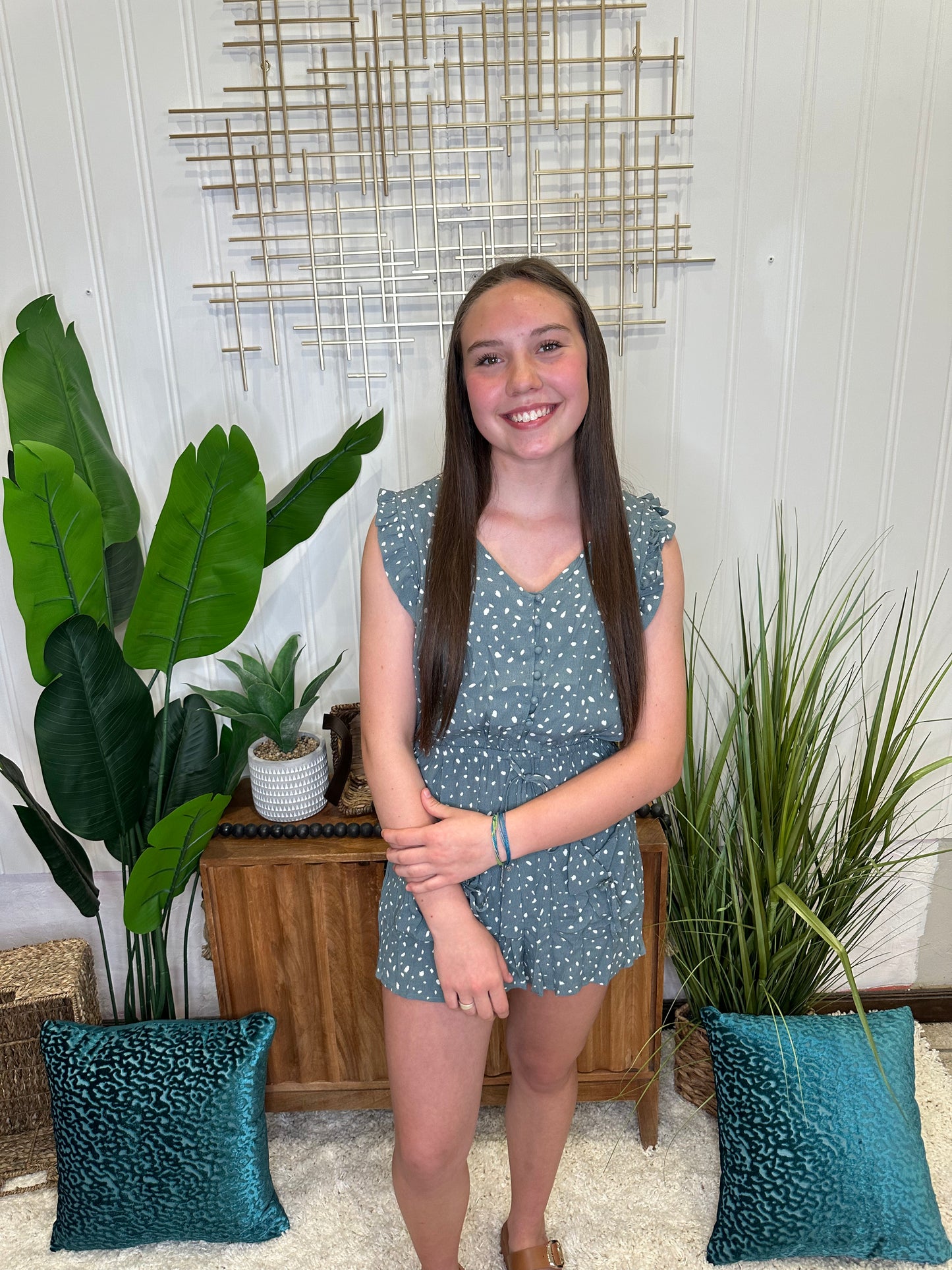 Sage Romper