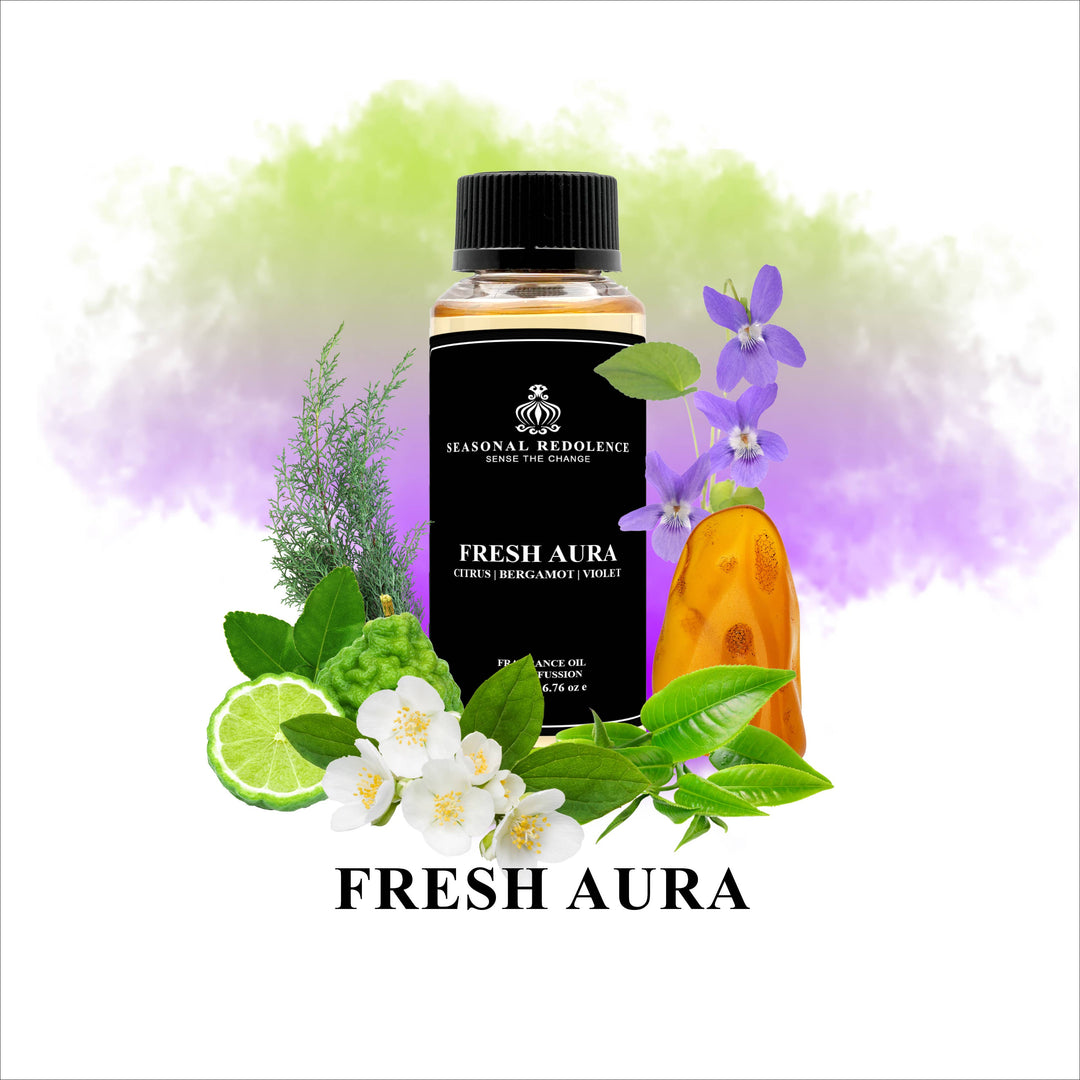 Fresh Aura Luxury Home Oil Diffuser Scent