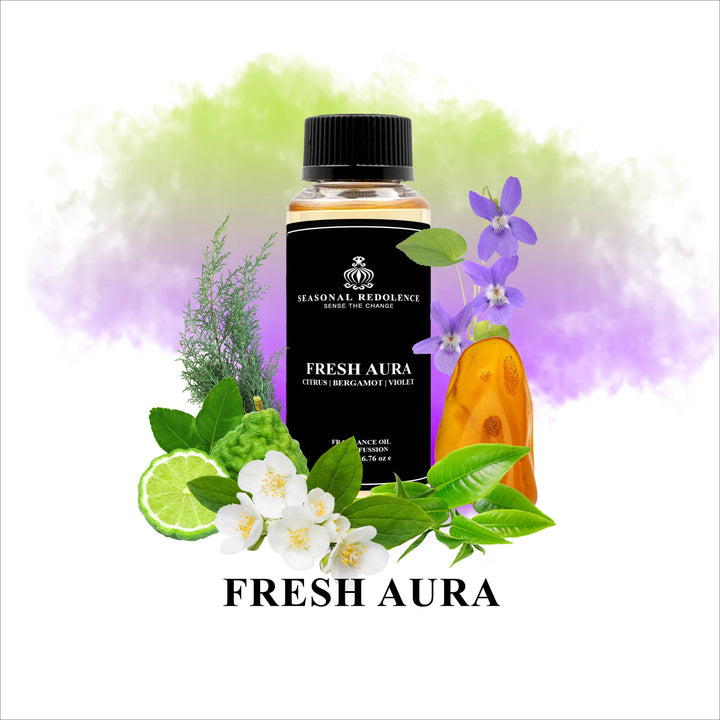 Fresh Aura Luxury Home Oil Diffuser Scent
