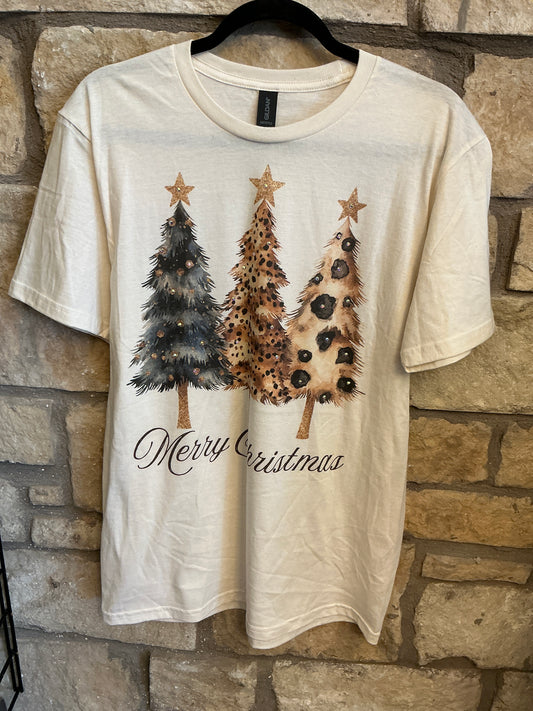 Crème Christmas Tree Tee