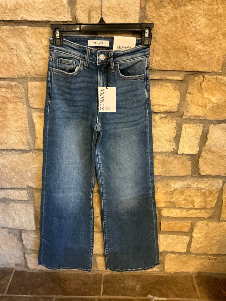 Zenana Mid Rise Medium Wash Jean