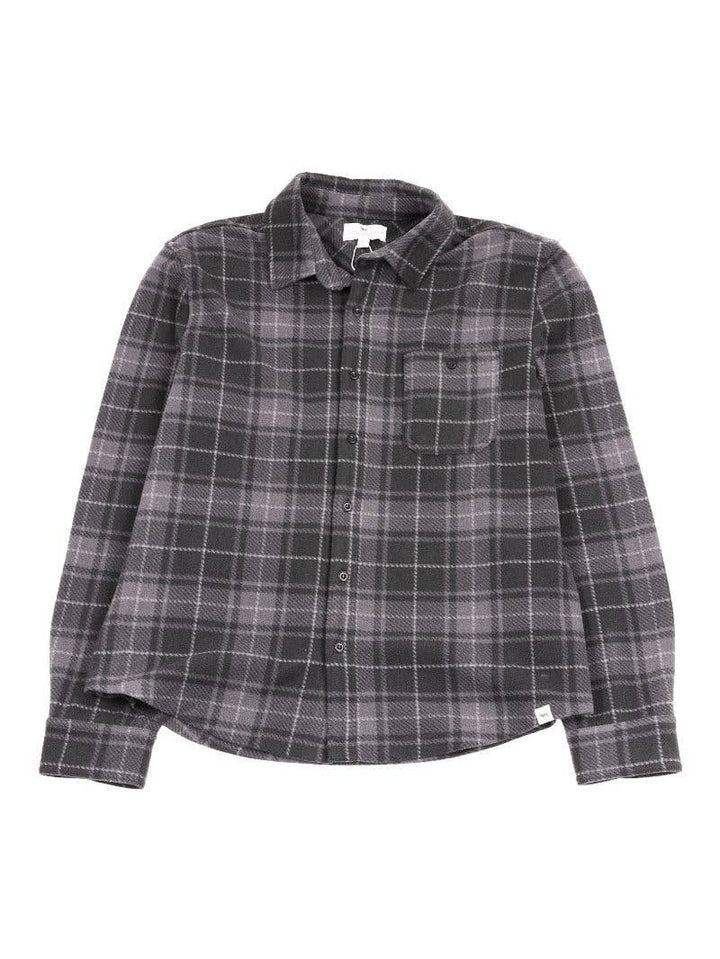 Men's Plaid Shirt- Blue
