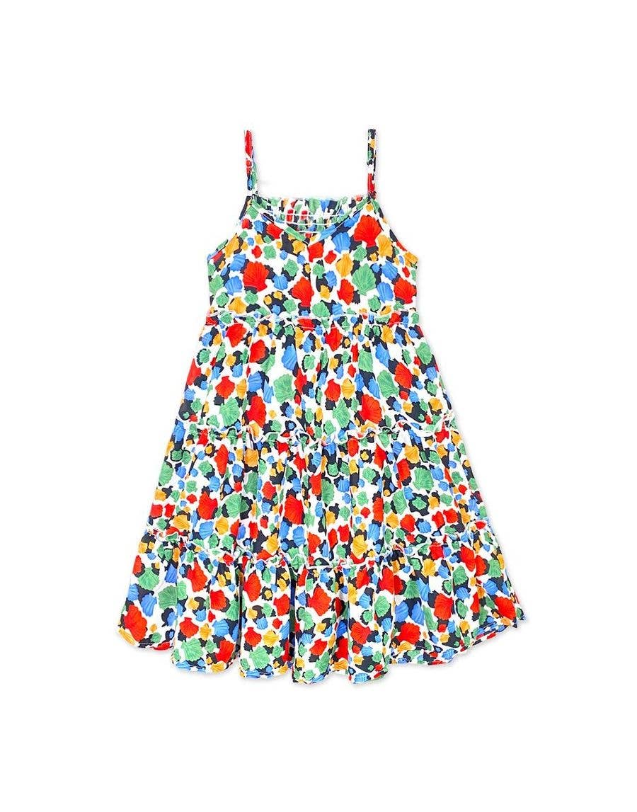 Girl's Maxi Dress w/ Back Smocking