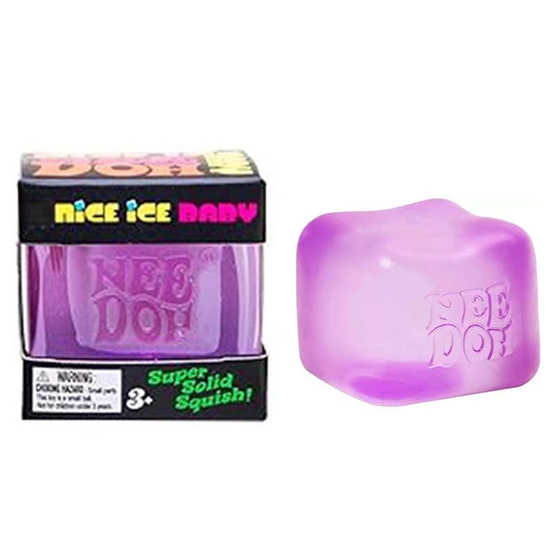 Nice Cube and Jellyfish Squishy Sensory Stress Relief Toys in Box Squeeze Fidget Toy