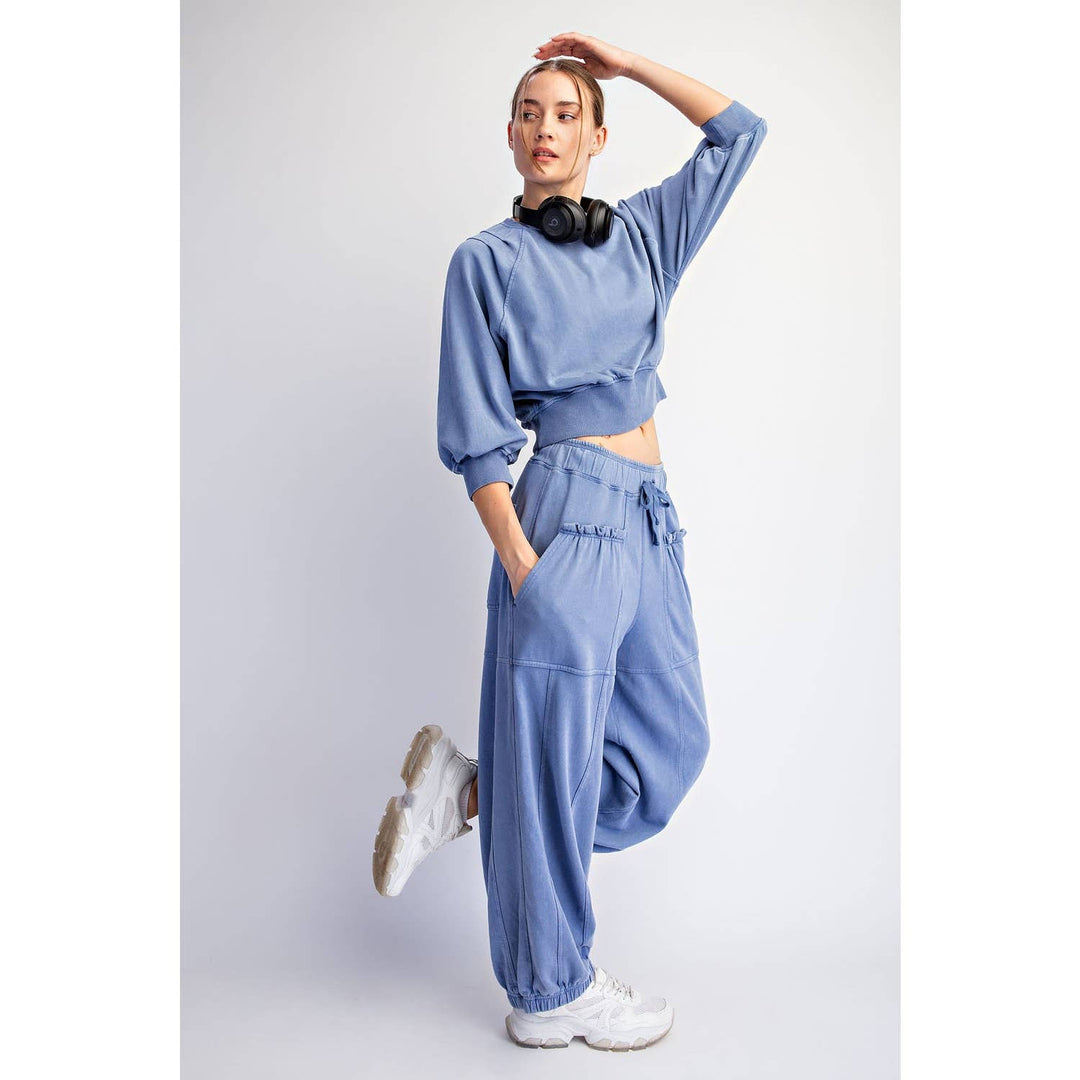 MINERAL WASHED COTTON STATEMENT SET