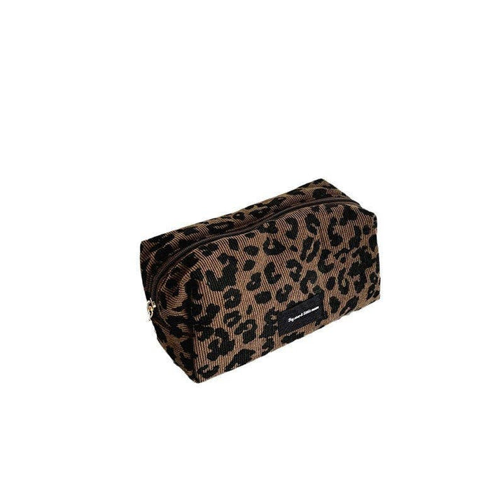 Leopard Print Cosmetic Bag