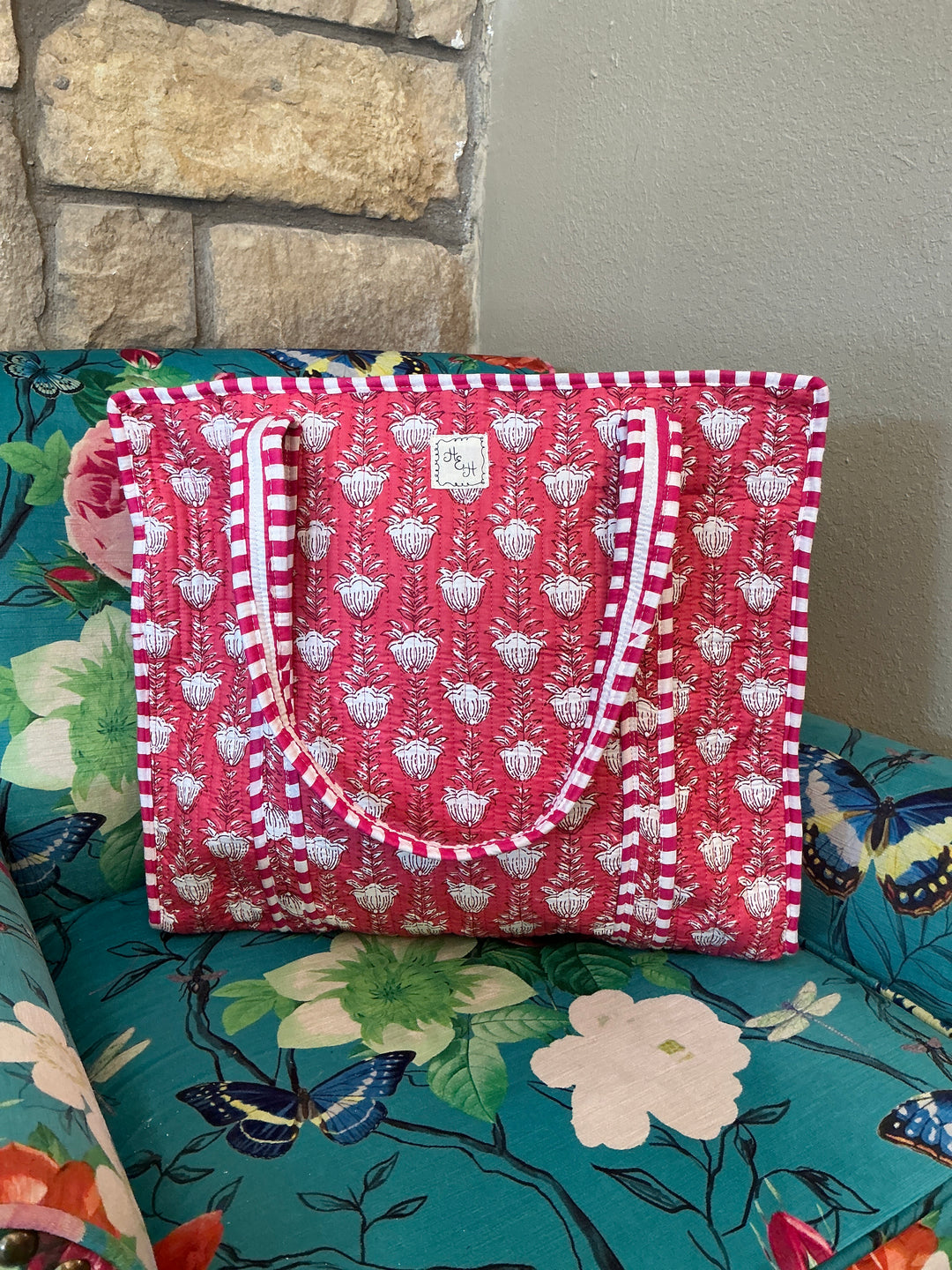 Oversized Quilted tote bag