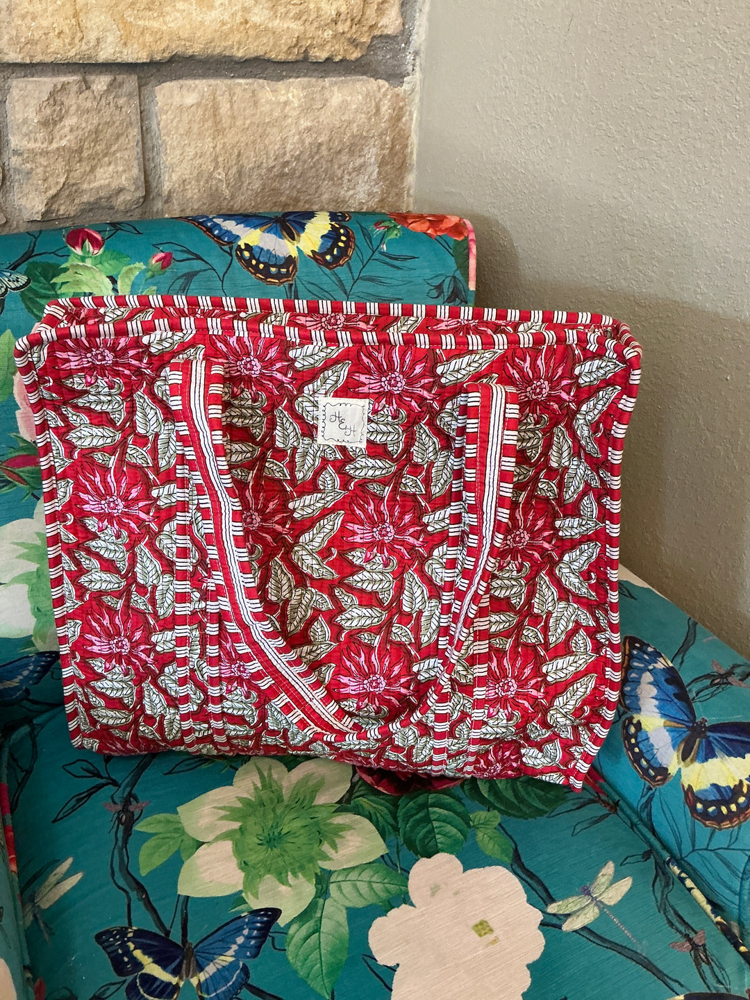 Oversized Quilted tote bag