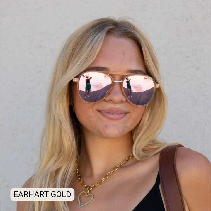 Women’s Aviator Sunglasses–Polarized Everyday Chic Favorite