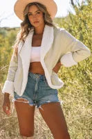 Tan Sherpa Jacket