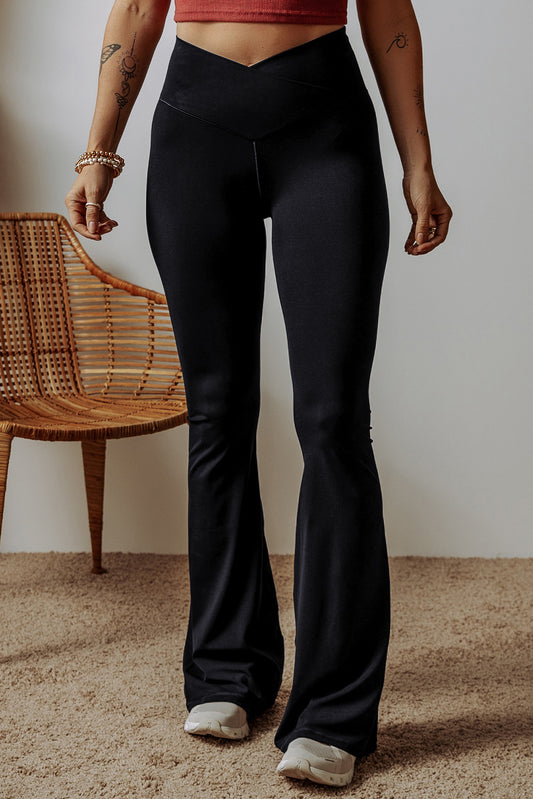 Black Flare Leggings