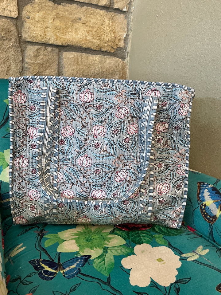 Oversized Quilted tote bag