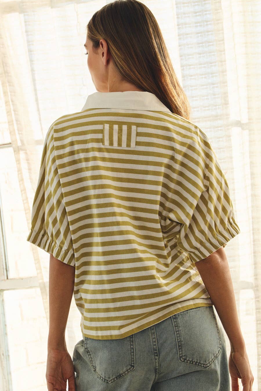 Striped Pullover Top