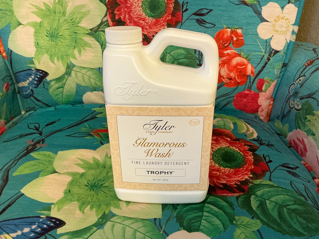 Tyler Trophy laundry detergent