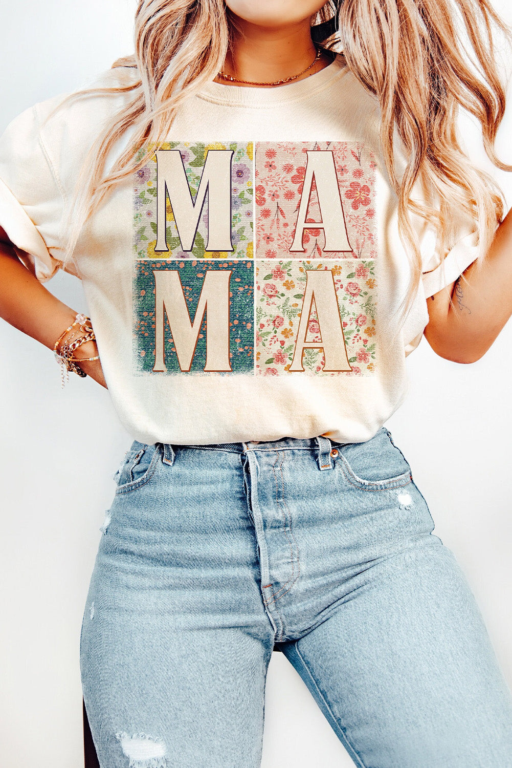 Floral Mama Tee