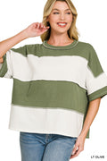 Wide Stripe Top