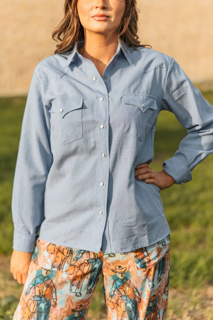 LIGHT DENIM CHAMBRAY