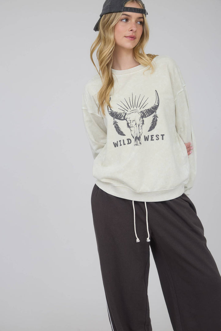 FOLD OVER DRAWSTRING WAIST WIDE LEG LOUNGE PANTS