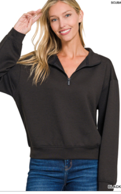 Black Sweatshirt Pullover