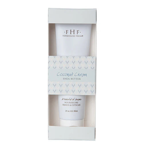 Coconut Cream Shea Butter Hand Cream 2 oz