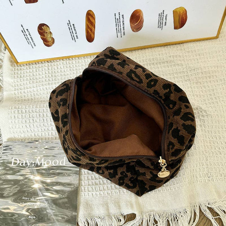 Leopard Print Cosmetic Bag