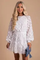 White Bubble Dress