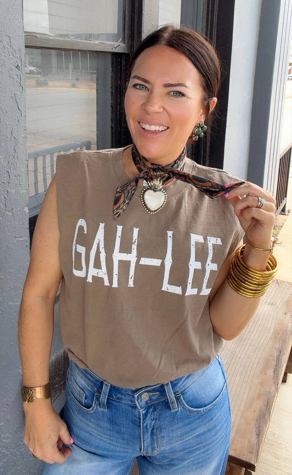 Gah-Lee Boxy Tank