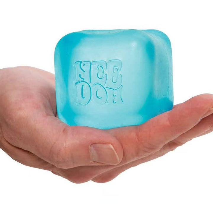 Nice Cube and Jellyfish Squishy Sensory Stress Relief Toys in Box Squeeze Fidget Toy