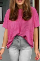 Pink Corded Top