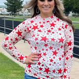 Star mesh top